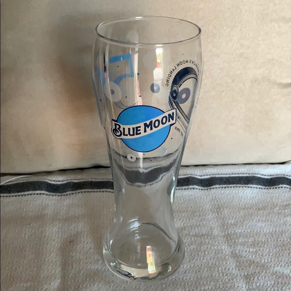 Blue moon glass